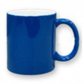 Фотокружка `хамелеон` синяя